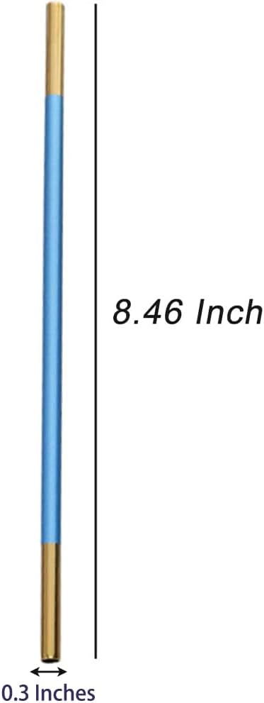 Stainless Steel Reusable Metal Straws,Extra Long Reusable Metal Straws,Metal Drinking Straws,Mixed Colours,Straight,5-color,5 Pieces.