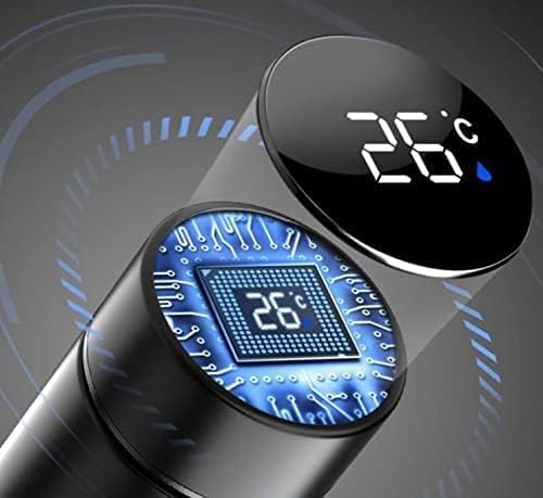 17 oz Car Logo Black Frosted Travel Mugs & Tumblers Vacuum Insulated Stainless Steel Thermal Bottle Fashion Business Thermal Cup for Hot or Cold Drink Coffee Or Tea (fit maserati New)