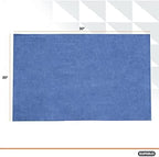 Superio Microfiber Squeegee Mopping Towel Large Miracle Cloth 20 x 30 Streak Free Microfiber Floor Cloth-Rag for Cleaning House, Kitchen, Bathroom-Scratch Free- 2 Pack