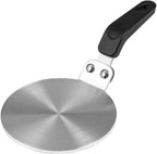 Induction Hob Converter Plate, Grourarty Induction Adapter Plate for Moka Pot, Hot Heat Diffuser Plate for Coffee, for Espresso Maker 13cm