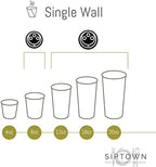 Paper Cups 16 oz 1000 Pack for Coffee & Tea Made in USA | Bulk 1000 Count for Home, Office, Restaurants & Parties | Recyclable Disposable 16 Ounce To-Go Cups for Hot Drinks