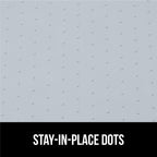 GORILLA GRIP Waterproof Silicone Under Sink Mat with Raised Lip for Kitchen and Bathroom, 28 x 22 in, Cabinet Shelf Liner Stay in Place Mats Dishwasher Safe Drawer Liner, Organizer Tray, Light Grey