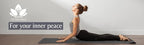 Clever Yoga - 7 Piece Yoga Kit for Women & Men, 6mm Cushioned Mat, 2 Blocks, Strap, Mat and Hand Towels & Carrying Bag - Starter Yoga Set, Accessories & Equipment for Home Workout