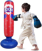 Punching Bag for Kids, Free Standing Boxing Bag for Bounce Back Focus Punching Bag for Practicing Karate, Taekwondo, De-Stress Boxing Bag for Kids.