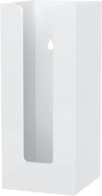 Richboom Acrylic Coffee Cup and Lid Storage Organizer Holder, 1 Compartment, White