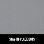 GORILLA GRIP Waterproof Silicone Under Sink Mat with Raised Lip for Kitchen and Bathroom, 34 x 22 in, Cabinet Shelf Liner Stay in Place Mats Dishwasher Safe Drawer Liner, Organizer Tray, Gray