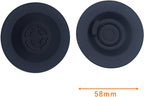 2 PCS 58 mm Backflush Cleaning Disc for Breville Espresso Machine, silicone Disc for Breville Espresso Machine Part BES980XL BES920XL BES900XL BES990 Black