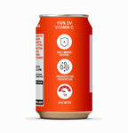 '+GNGR Sparkling Vitamin C Prebiotic Drink - Caffeine free - 5g Prebiotic Fiber - Orange Juice - Ginger Juice - Turmeric - Acerola - Apple Cider Vinegar - Prebiotic Soda - Immunity (12 oz - 12 Pack)