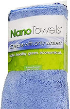 The Amazing Eco Cloth That Cleans Virtually Any Surface with Only Water. No More Paper Towels Or Toxic Chemicals. 4-Pack (14x14, Blue)