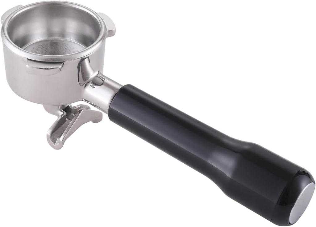 54mm Double Spout Portafilter - Compatible with Breville Barista Express, Bambino, Infuser, Duo Espresso Machines - Double Shot Filter Basket - Plastic