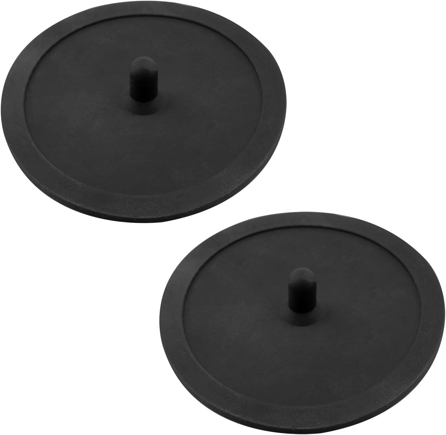 Coffee Machine Handle Cleaning Blind Plate Backflush Tray Blind Hole Insertion Port Filter Plate Cleaner 51mm Coffee Pad Backwashing Tray 2pcs