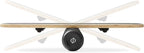 Philosophy Gym Balance Board - Wooden Balance Trainer with Adjustable Stoppers