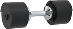 SNODE AD80 Drop Proof 80 lbs Adjustable Dumbbell Set -Adjustable Weights with Cast Iron Plates and Cradle, Knurled Handle, Fast Adjust, Compact Home Gym Equipment for Bench & Press