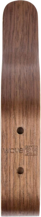 Plywood Wall Hooks Set of 4 Wood Coat Hooks Hanging Clothes Hats Robes Towels Walnut Wooden