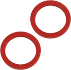 2PCS E61 Silicone Group Gasket 8mm Grouphead Gasket Replacement for Gaggia Coffee Machines Grouphead