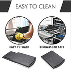 HauSun Handy Sliding tray Sliding Tray Mat for Coffee Maker,Kitchen Appliance Moving Caddy,Countertop Stoage for Air Fryer, Blender, Stand Mixer,Food Processors,1 set
