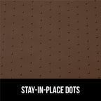 GORILLA GRIP Waterproof Silicone Under Sink Mat with Raised Lip for Kitchen and Bathroom, Cabinet Shelf Liner Stay in Place Mats Dishwasher Safe Drawer Liner, Organizer Tray, 15 x 22 in, Coffee