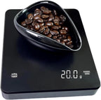 Coffee Bean Dosing Cup and Spray Bottle Set, Coffee Bar Accessories, Single Dose Measuring Tray Kit for Espresso