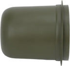 Espresso Dosing Cup Sturdy Stainless Steel Coffee Making Dosing Cup 150ml 58mm Universal Inverted Coffee Powder Cup for Coffee Machine 2.7x2.3x2.9in Espresso Cup Release Hand Kit Silver Green