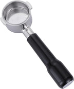 51mm Bottomless Portafilter for DeLonghi Espresso Machine Stainless Steel 51mm Portafilter 2 Ear for ECP3420/ECP3630/ECP3120/EC155/EC260/EC265/EC702 Handle-Plastic