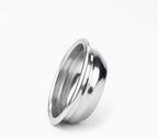 Crema Coffee Products 58mm Filter Basket | Single Shot Non-Pressurized Stainless Steel Basket | Compatible with Breville 58mm Portafilters | Precise Tapered Profile for Consistent Espresso Shots