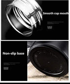 17 oz Car Logo Black Frosted Travel Mugs & Tumblers Vacuum Insulated Stainless Steel Thermal Bottle Fashion Business Thermal Cup for Hot or Cold Drink Coffee Or Tea (fit genesis)