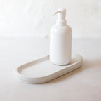 Selegna Diatomaceous Earth Stone Sink Tray - Quick Drying, Reversible Tray for Kitchen & Bathroom Countertop Organizer, Use as Bottle Drying Rack, Sink Caddy, Vanity Organizer, Tea Tray, Sponge Holder