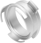 Espresso Dosing Funnel Compatible with Breville/Sage 54mm Portafilter, Aluminum Alloy, Silver