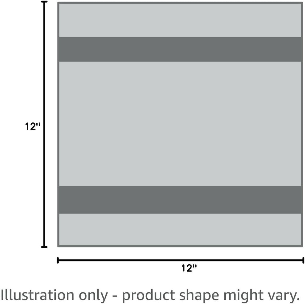 Bulk 12” X 12” All Purpose Microfiber Towels Wholesale - Case Quantity (400 Count) | No Fraying | High Density Microfiber | Zero Chemical Cleaner | Long-Lasting (Red)