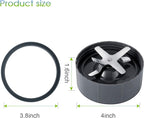 Pack of 6 Replacement Parts Gaskets with Lip Compatible with 900w NutriBullet Extractor Blender
