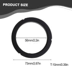 Group Head Seal Gasket For Bezzera, Espresso Machines Group Nozzle Connector Gasket O-Ring, Silicone Replacement 73X56x10mm(1 pack)