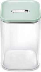 Caraway 4qt Glass Airtight Food Storage Container with Lid – Non-Toxic, BPA-Free Kitchen Storage Container – Stackable, Space-Saving Airtight Container for Dry Goods and More - Mist