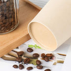 Bamboo Fiber 120 Count 16 oz Disposable Light Brown Paper Coffee Cups, Perfect for Hot Drinks