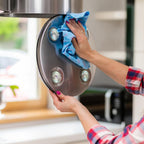 Sunbeam Cloth – Multipurpose Reusable Cleaning Cloth for Glass, Furniture, Floors, and More (Blue, Large)