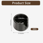 Coffee Tamper Base Compatible with Ninja Espresso Machine ES601/ES701,Handheld Portafilter Support Stand For Ninja Cafe Luxe,Anti-Slip Coffee Accessories Improves Tamping Stability & Extraction Black