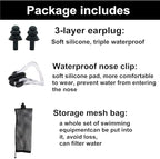 Snorkel Swim Training Practice Freestyle Learn to Swim for Pool Swimming and Open Water Snorkeling
