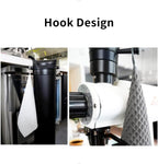 watchget Barista Micro Cloth 10 Pack, Microfiber Barista Cleaning Towels Microfiber Waffle Weave Kitchen Dish Cloth Coffee Bar Towel Coffee Machine Cleaning Cloth, Light Grey(12"x12")