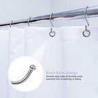 S Hooks, Small Metal S Hanging Hooks with 2 Shapes, Reversible, Heavy Duty, 3 Inch, Silver, 12 Pcs