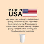 Paper Cups 4 oz 1000 Pack for Coffee & Espresso | Bulk 1000 Count for Home, Office, Restaurants & Parties | Recyclable Disposable 4 Ounce To-Go Cups for Hot Drinks