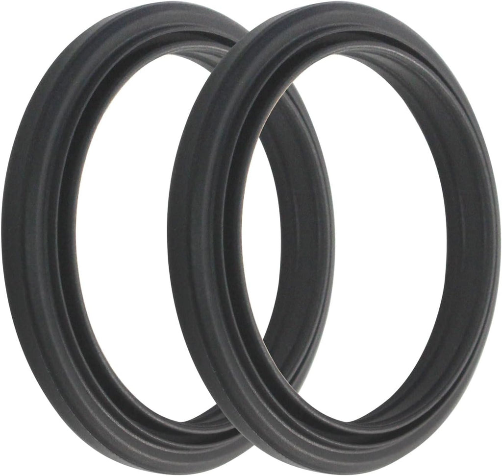 58mm Silicone Steam Ring 2 Pack for Delonghi Espresso Machine Steam Seal Ring Head Filter Silicone Gasket for D'Lh Espresso Machine Parts EC685 EC680 EC695 EC820 EC850 EC860 EC9335M EC9355M EC9665M