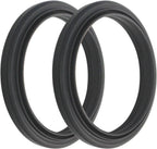 58mm Silicone Steam Ring 2 Pack for Delonghi Espresso Machine Steam Seal Ring Head Filter Silicone Gasket for D'Lh Espresso Machine Parts EC685 EC680 EC695 EC820 EC850 EC860 EC9335M EC9355M EC9665M