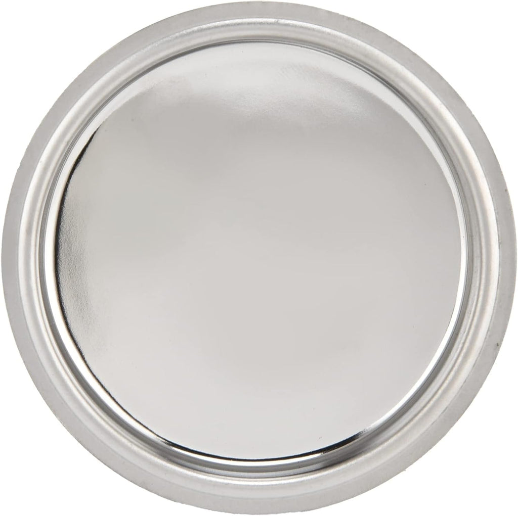 Coffee Machine Inserts, 51mm Stainless Steel Back Flush Insert Metal Blind Filter Coffee Blind Filter for Espresso Machine