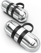 Synergee Cardio Hand Weights. Steel Hand Weights Dumbbell Set with Anti-Slip Silicone Finger Loop for Workout, Fitness, Training for Men and Women. Sold in Pairs. Available in 1lb, 1.5lb and 2lb Sets