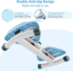HOTSWEAT Waist Twister, Exercise Twist Boards Twisting Waist Machine for Women Belly Fat, Noiseless Ab Twister Machine with Resistance Bands, Waist Sculptor for Home Gym