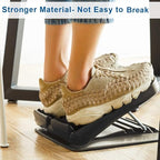 StrongTek Portable Slant Board, Lightweight 3.7 lbs, 5-Level Adjustable Calf Stretch Board (20°–50°) with Non-Slip Surface for Safe Stretching, Improved Ankle Flexibility, Balance & Rehab Anywhere