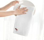 Artoid Mode 100% Cotton White Waffle Weave Kitchen Dish Cloths, 12x12 Inch Ultra Soft Absorbent Quick Drying Kitchen Dish Towels Set of 6