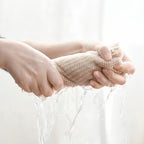 Artoid Mode 100% Cotton Beige Brown Dark Grey Waffle Weave Kitchen Dish Cloths, 12x12 Inch Ultra Soft Absorbent Quick Drying Kitchen Dish Towels Set of 6, Multicolor