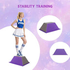 Stunt Training Stand for Cheerleading – Balance and Flexibility Trainer for Flyers, Core Strength & Conditioning, Cheer Flyer Stand for Kids and Adults, Practice at Home or Gym