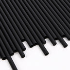 Tomnk 500pcs Straws Disposable, 10.3 Inches Plastic Straws, Plastic Drinking Straws for Tumblers and Ice Coffee