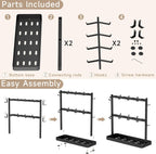 Coffee Mug Holder for Countertop 20 Hooks Mug Tree Rack 2 Tier Counter Cups Mugs Display Stand with Heavy Duty Metal Storage Base for K Cup Kitchen Tea Coffee Bar